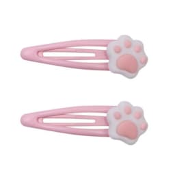 Y2K Cartoon Cat Paw Hair Clip Headwear - Stylish Travel Hairpins & Headdress Hairclip for Girls Fashionable Hair Accessories