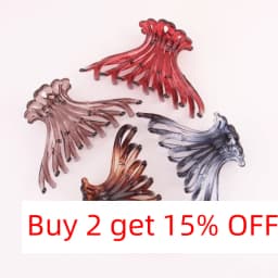 New Arrival Big Hair Claw Accessories Solid Clips for Hair Ponytail Holders Bathing Hairdress Good Quatliy Plastic Hairpins