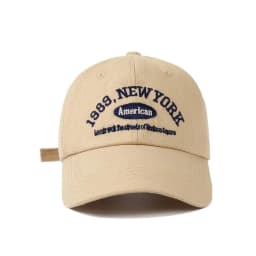 1989 Embroidery Soft Top Baseball Cap Women Sports Hat Man Unisex