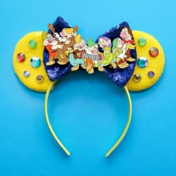 Disney Snow White and the Seven Dwarfs Ear Headband for Adults Evil Queen Hairbands Women Headwear Girls Party Hair Accessories