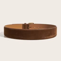 Women Luxury Design Suede Leather Wide Belt Casual Versatile Business Waist Strap Trendy Pin Buckle Waistband