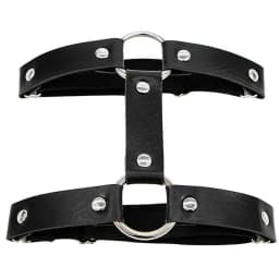 1pc Trendy Cat Face Thigh Loop Leg Loop Adjustment Anti - Slip Buckle Sock Clip Garter Belt Clip Sock Elastic Thigh Loop