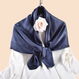Luxury Floral Print Silk Square Scarf Women Soft Satin Kerchief Neckerchief Head Hijab Lady Headband Foulard Bag Ribbo 90x90cm