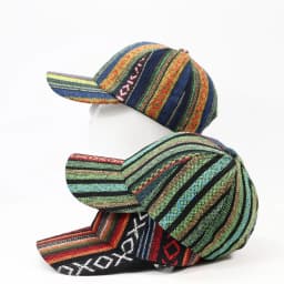 Bohemian Style Unisex Random Colorful Patterned Fabric Patchwork Baseball Cap Design Four Seasons Universal Hat