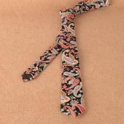 Men's Slim Cotton Linen 5cm Necktie Casual Tropical Skinny Designer Animal Narrow Vintage Floral Ties Wedding Accessories Gift