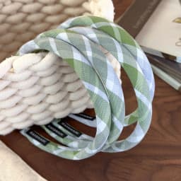 Headbands for Women Japanese Fashion Vintage Plaid Hair Hoop Hairbands Sweet Girl Hair Accessories Hair Bands Headdress Headwear