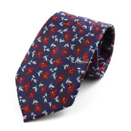 Novelty Floral Ties For Women Men Green Blue Flower Casual Necktie Wedding Party Business Office Daily Wear Cravat Accessory