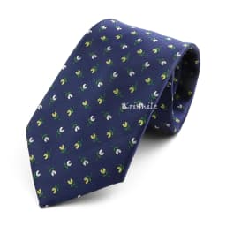 Novelty Floral Ties For Women Men Green Blue Flower Casual Necktie Wedding Party Business Office Daily Wear Cravat Accessory