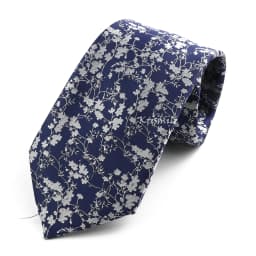 Novelty Floral Ties For Women Men Green Blue Flower Casual Necktie Wedding Party Business Office Daily Wear Cravat Accessory