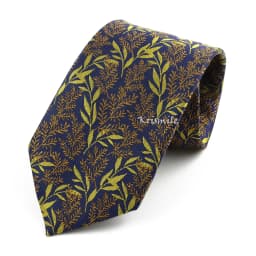 Novelty Floral Ties For Women Men Green Blue Flower Casual Necktie Wedding Party Business Office Daily Wear Cravat Accessory