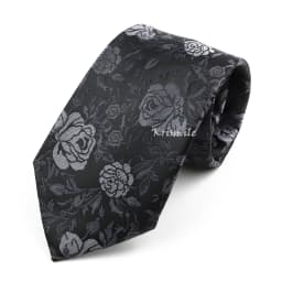 Novelty Floral Ties For Women Men Green Blue Flower Casual Necktie Wedding Party Business Office Daily Wear Cravat Accessory