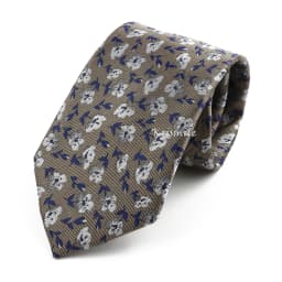 Novelty Floral Ties For Women Men Green Blue Flower Casual Necktie Wedding Party Business Office Daily Wear Cravat Accessory