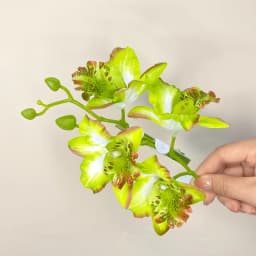 Bohemia Orchid Flower Fairy Hairpins Artificial Flowers Wedding Party Hair Clips Spring Summer Floral Barrette for Women Girls