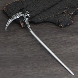 1PC Popular, Nordic Style, Retro, Skull, Scythe, Hairpin, for Women, Hair Accessory, Jewelry, Hair Clip