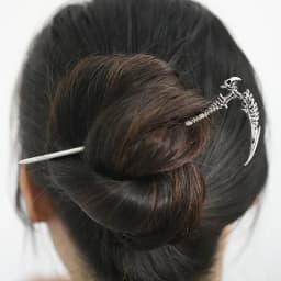1PC Popular, Nordic Style, Retro, Skull, Scythe, Hairpin, for Women, Hair Accessory, Jewelry, Hair Clip