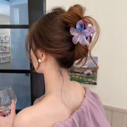 Flower Hair Crabs Hair Clips Fashion Casual Summer Flower Hair Claw Clip Shark Hairpin Barrettes