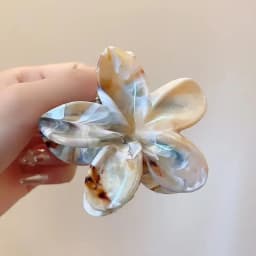 Flower Hair Crabs Hair Clips Fashion Casual Summer Flower Hair Claw Clip Shark Hairpin Barrettes