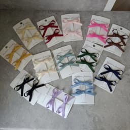 2Pcs/Lot Sweet Bowknot Hair Clips Ballet Ribbon Bow Hairpin Bang Clip Girls Mini Grab Clips Woman Headwear Hair Accessories