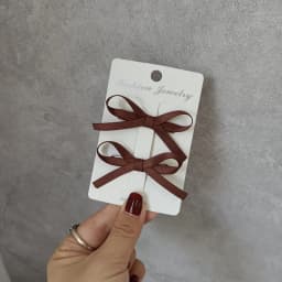 2Pcs/Lot Sweet Bowknot Hair Clips Ballet Ribbon Bow Hairpin Bang Clip Girls Mini Grab Clips Woman Headwear Hair Accessories