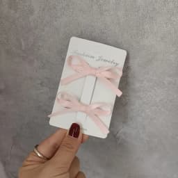 2Pcs/Lot Sweet Bowknot Hair Clips Ballet Ribbon Bow Hairpin Bang Clip Girls Mini Grab Clips Woman Headwear Hair Accessories