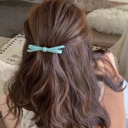 French Style Bowknot Hair Clip Women Girls Acrylic Spring Barrettes For Ponytail Long Hair Styling Party Headwear
