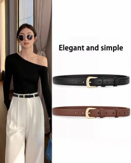 1 Piece Women's Alloy Needle Buckle Waistband Suitable for Various Festivals, Parties, and Leisure Occasions