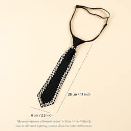 One Piece of Women's Pearl Tie. It Is Suitable for Girls and Ladies to Wear During Festivals, Parties, and in Daily Life. It's a