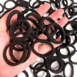 50PCS/Set New Women Girls Candy Colors Nylon Basic Scrunchie Hair Tie Ponytail Hold Hair Rubber Bands Fashion Hair Accessories