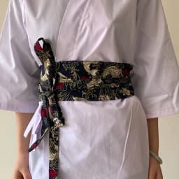 Japanese Style Girdle Sushi Restaurant Waiter Chef Waist Belt Haori Kimono Corset Waist Obi Dress Waistband Chinese Hanfu Belt