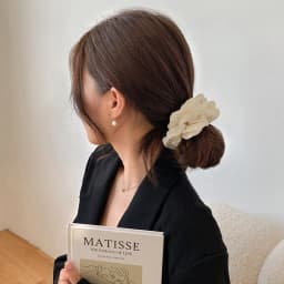 1/6 Pcs Womens Hair Scrunchies Solid Color Simple Fashionable Versatile Elegant Loose Hair Ties Elasticity Hair Accessories Girl