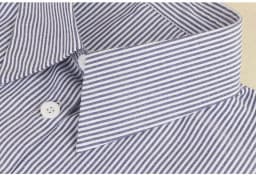 Linbaiway Fashion Shirt Fake Collar for Women Striped Detachable Collar Lapel Shirt Vintage False Collar Mujer Gift Accessories