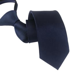 Zipper Tie Men Wedding Necktie Lazy Pre-tied Ties Striped 8cm Hot Sell Style Zipper Necktie For Men Women Wholesale