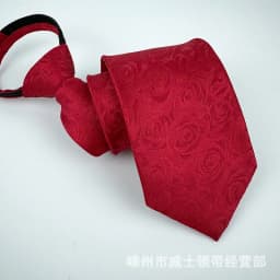 Zipper Tie Men Wedding Necktie Lazy Pre-tied Ties Striped 8cm Hot Sell Style Zipper Necktie For Men Women Wholesale