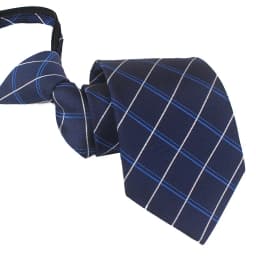 Zipper Tie Men Wedding Necktie Lazy Pre-tied Ties Striped 8cm Hot Sell Style Zipper Necktie For Men Women Wholesale