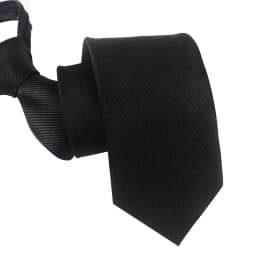Zipper Tie Men Wedding Necktie Lazy Pre-tied Ties Striped 8cm Hot Sell Style Zipper Necktie For Men Women Wholesale