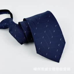 Zipper Tie Men Wedding Necktie Lazy Pre-tied Ties Striped 8cm Hot Sell Style Zipper Necktie For Men Women Wholesale