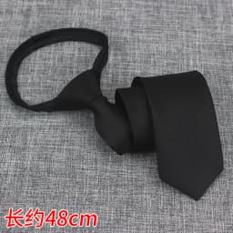 Zipper Tie Men Wedding Necktie Lazy Pre-tied Ties Striped 8cm Hot Sell Style Zipper Necktie For Men Women Wholesale