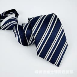Zipper Tie Men Wedding Necktie Lazy Pre-tied Ties Striped 8cm Hot Sell Style Zipper Necktie For Men Women Wholesale