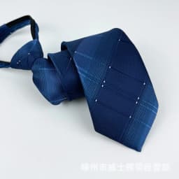Zipper Tie Men Wedding Necktie Lazy Pre-tied Ties Striped 8cm Hot Sell Style Zipper Necktie For Men Women Wholesale