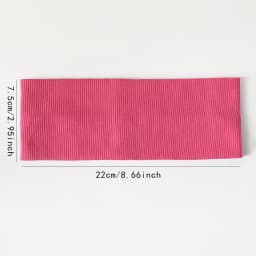 5PCS Solid Color Elastic Hairband Running Fitness Sport Headband Yoga Sweat-absorbing Headband Fashion Headband Hair Accessories