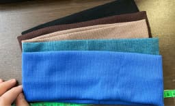 5PCS Solid Color Elastic Hairband Running Fitness Sport Headband Yoga Sweat-absorbing Headband Fashion Headband Hair Accessories