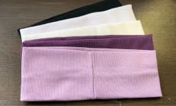 5PCS Solid Color Elastic Hairband Running Fitness Sport Headband Yoga Sweat-absorbing Headband Fashion Headband Hair Accessories