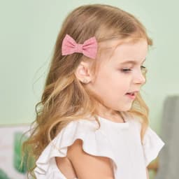 RAINBOW BOWS 10Pcs/set Handmade Fabric Printed Barrette Boutique Mini Bangs Bow Hair Clip Ins Daisy Hairgripes Spring Style