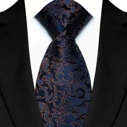 Luxury 8CM Mens Necktie Brown Blue Color Dot Stripes Solid Tie For Man Groom Jacquard Woven Neck Tie For Business Wedding Party
