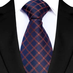 Luxury 8CM Mens Necktie Brown Blue Color Dot Stripes Solid Tie For Man Groom Jacquard Woven Neck Tie For Business Wedding Party