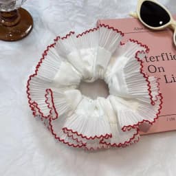 2025 Elegant Cute Lace Scrunchies Women Girl Elastic Hair Rubber Band Accessories Tie Hair Ring Rope Headdress Headwear Ornament