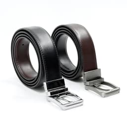 Premium Men's Small Leather Belt Dual-sided Fit Casual Fashion Men's Belt