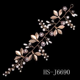 Luxurious Delicate Flower Hairband Pearl and Rhinestone Tiara Hair Accessory Bridal Wedding Party Headpieces As Gifts