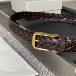 High Quality Cowhide Unisex Luxury Goods Designer Men's Woman Ceinture 2024 Pattern Needle Buckle Belt With Use Hand Wovens 30MM