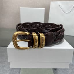 High Quality Cowhide Unisex Luxury Goods Designer Men's Woman Ceinture 2024 Pattern Needle Buckle Belt With Use Hand Wovens 30MM